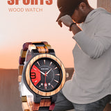 BOBO BIRD Relogio Masculino Wooden Watch