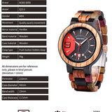 BOBO BIRD Relogio Masculino Wooden Watch