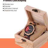 BOBO BIRD Relogio Masculino Wooden Watch