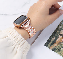 Bejewelled Apple Watch Metal Band
