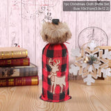 Holiday Treasures Christmas Spirits Bottle Cover