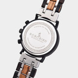 BOBO BIRD Chronograph Wooden Military Watch