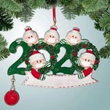 Family-is-Love Christmas Hanging Ornament