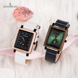 BOBO BIRD Montre Femme Wooden Quartz Watch