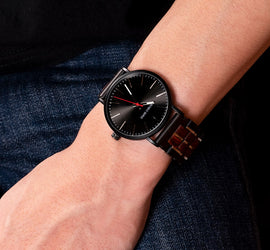 BOBO BIRD Relogio Stallion Chronograph Wooden Watch