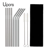 Eco-friendly Reusable, Stainless Steel Drinking Straws