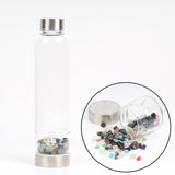 Creative Natural Quartz Crystal Glass Water Bottle