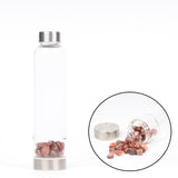 Creative Natural Quartz Crystal Glass Water Bottle