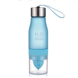 New 650ml Water Bottle plastic Fruit infusion bottle