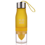 New 650ml Water Bottle plastic Fruit infusion bottle